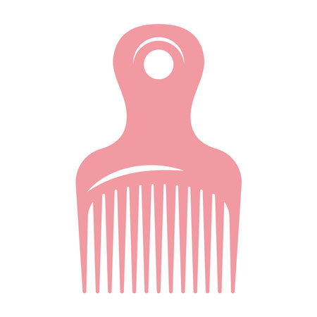 Comb logo icon design illustrationのイラスト素材