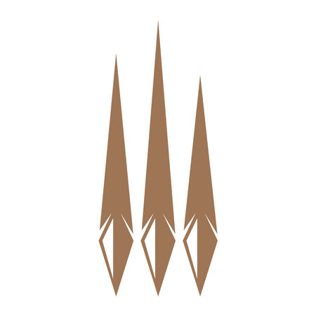 Claw icon logo design illustrationのイラスト素材