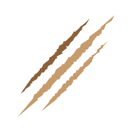 Animal claw icon logo design illustrationのイラスト素材