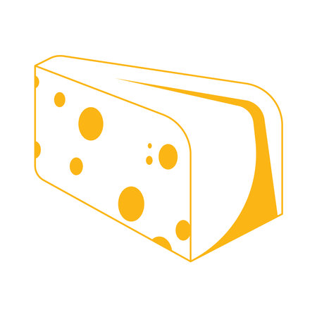 Cheese icon logo design illustrationのイラスト素材