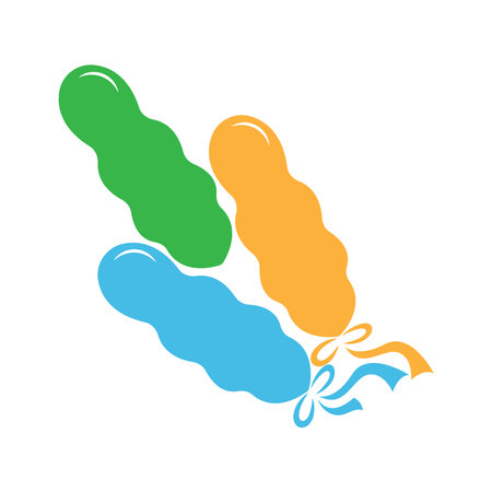 Balloon icon  syimbol design illustrationのイラスト素材