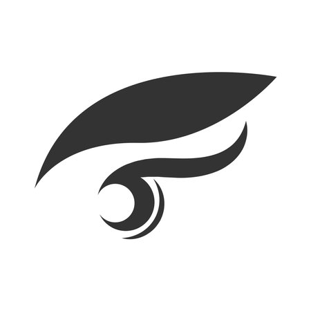 Eyes logo icon design illustrationのイラスト素材