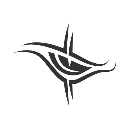 Eyes logo icon design illustrationのイラスト素材