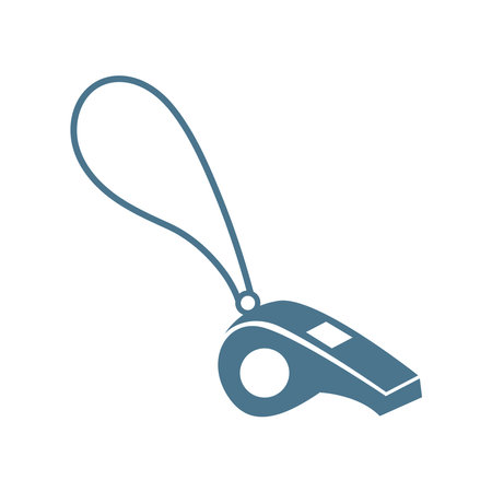 Whistle icon design illustrationのイラスト素材