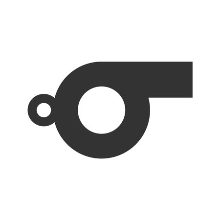 Whistle icon design illustrationのイラスト素材