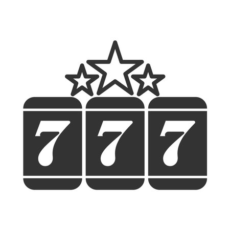 Casino image icon design illustrationのイラスト素材