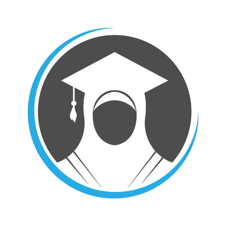 Education logo icon design illustration templateのイラスト素材