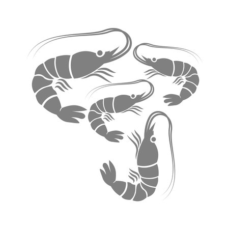 Lobster icon design template illustrationのイラスト素材