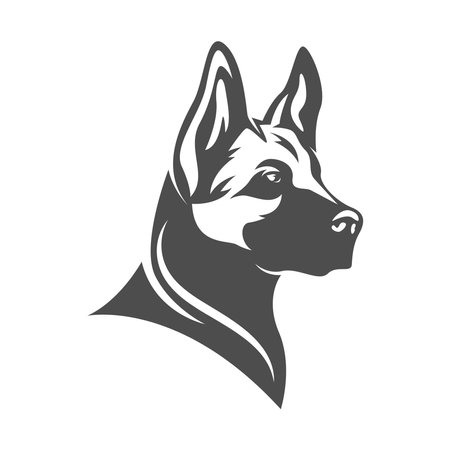 Dog logo icon design templateのイラスト素材