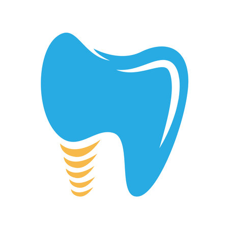 Dental clinic logo design templateのイラスト素材