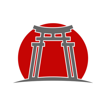 Japan icon image design templateのイラスト素材