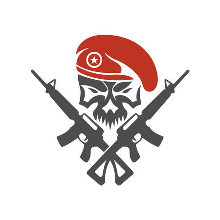 Military Army logo icon design templateのイラスト素材