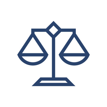 Libra logo icon design templateのイラスト素材