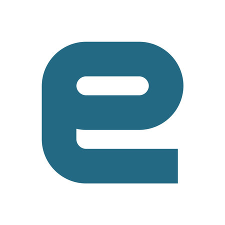 Letter E logo icon design templateのイラスト素材