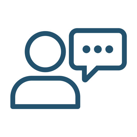 Chat and Digital Communication Icon designのイラスト素材