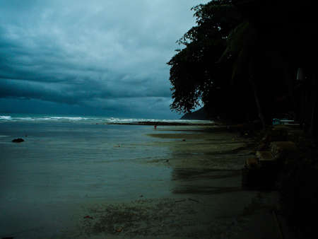 nightmare of the seaの写真素材