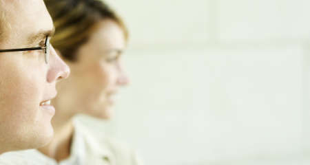 Business people standing togetherの写真素材