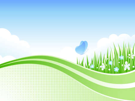 Nature backgroundのイラスト素材