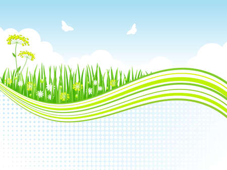 Nature backgroundのイラスト素材