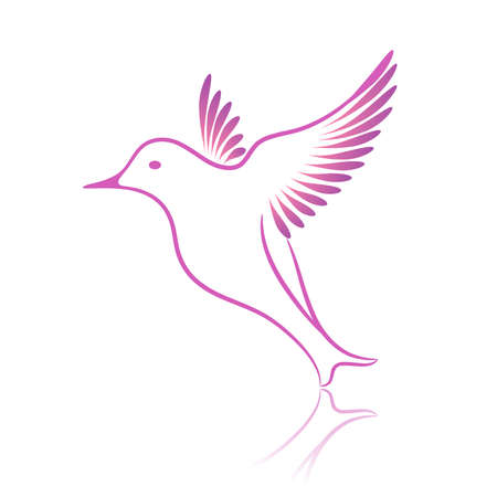 Canary. Vector illustration.のイラスト素材