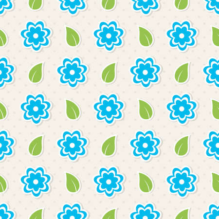 Seamless pattern with flowers  illustration のイラスト素材