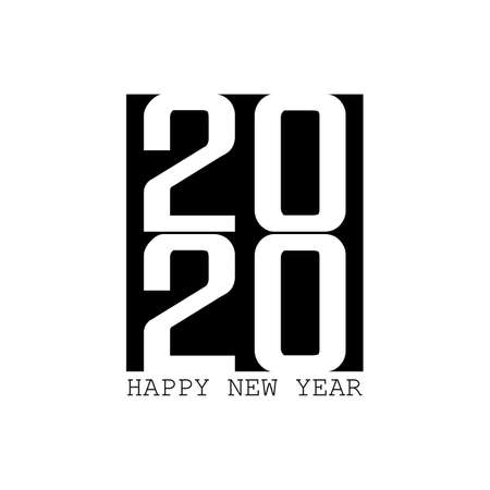 The Bright paper New year banner designのイラスト素材