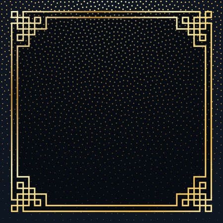 The Frame with infinity symbol. Vector illustration.のイラスト素材