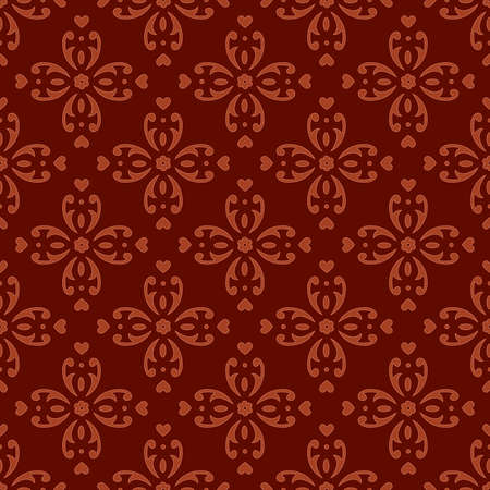 Classic seamless ornate background. Vector illustration.のイラスト素材