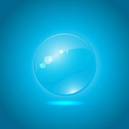 Abstract glow form on blue background  EPS10 vector   File Contains transparency のイラスト素材