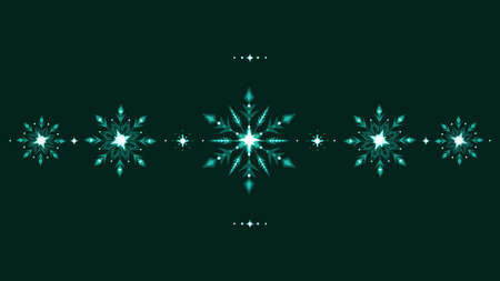 Full HD ethnic style winter grunge snowflakes background. Vector illustration.のイラスト素材