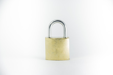 master lock isolatedの写真素材