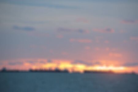 beach blurredの写真素材