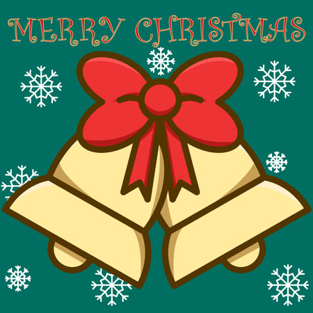 Christmas Celebration Cardのイラスト素材