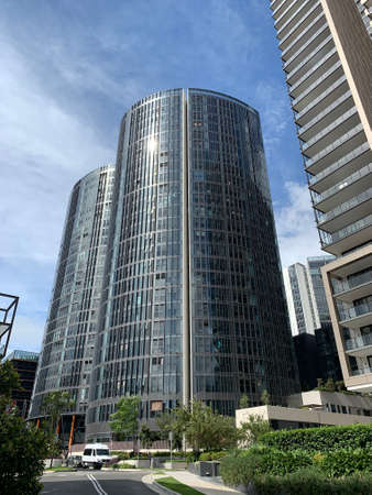 Street view at Rhodes, Sydneyの写真素材