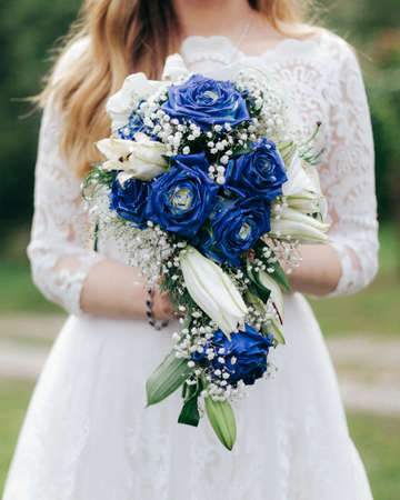 Detailed shot of wedding dayの写真素材