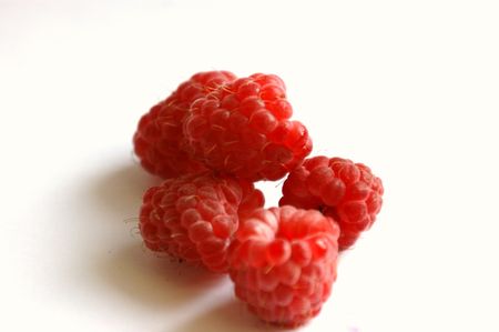 raspberriesの写真素材