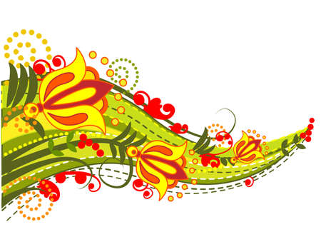 on a white background, illustrationのイラスト素材