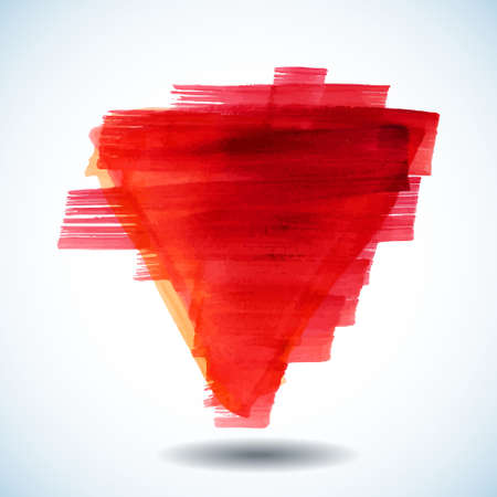 red abstract watercolor backgroundのイラスト素材