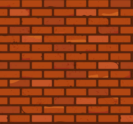 brick wall pattern のイラスト素材