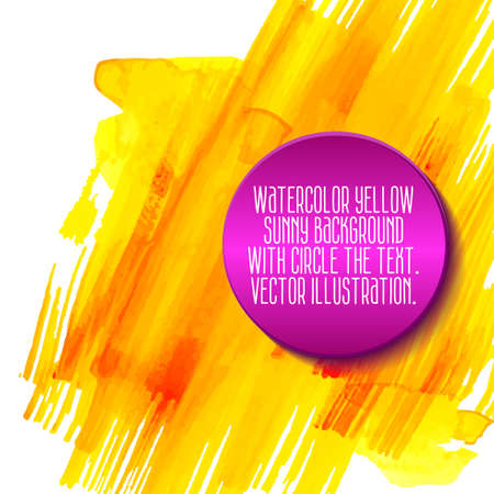 yellow  abstract watercolor backgroundのイラスト素材