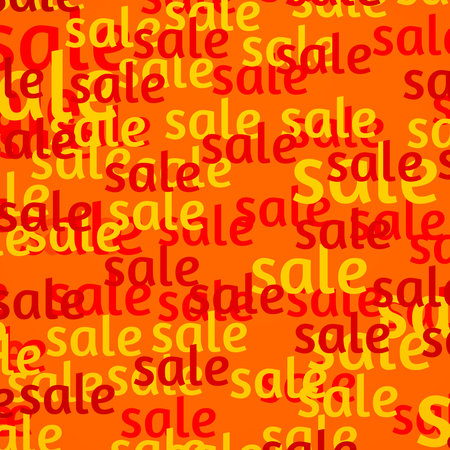 Sale poster with percent discountのイラスト素材