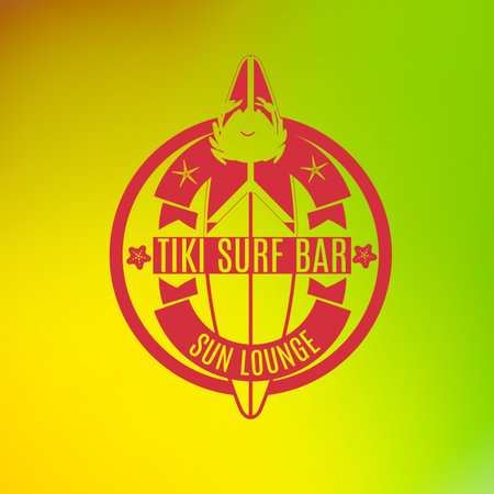 Summer holidays design elementsのイラスト素材