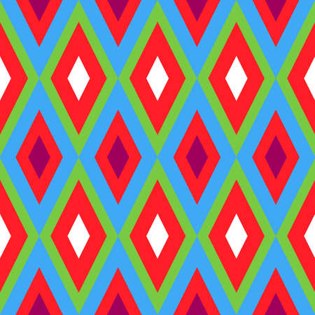 Seamless vector geometric rhombusのイラスト素材