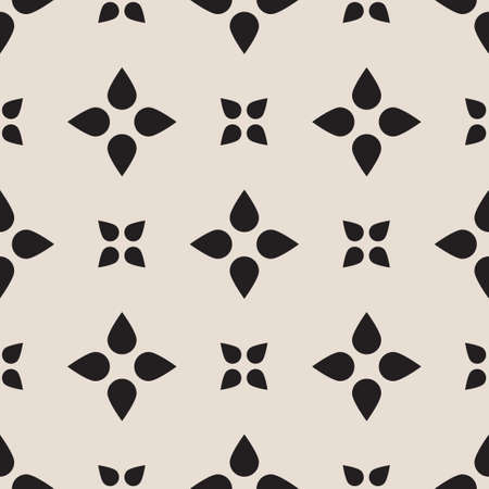 Universal vector black and white seamless pattern (tiling). Monochrome geometric ornaments. Texture for scrapbooking, wrapping paper, textiles, home decor, skins smartphones backgrounds cards, website, web page, textile wallpapers, surface design, fashionのイラスト素材