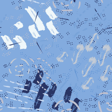 Serenity pattern on striped background