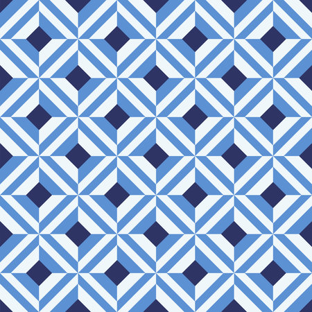 Portuguese azulejo tiles. Patterns.のイラスト素材