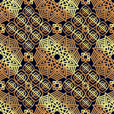 Square Pattern panel for laser cutting with mandalas.のイラスト素材