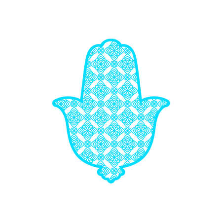 Vector Laser cutting template  Hamsaのイラスト素材