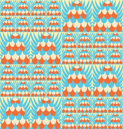 Scottish Thistle Onopordum acanthium. Seamless decorative patternのイラスト素材