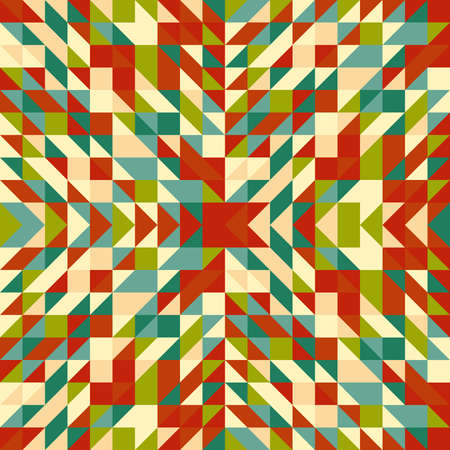 Seamless geometric triangle pattern.のイラスト素材